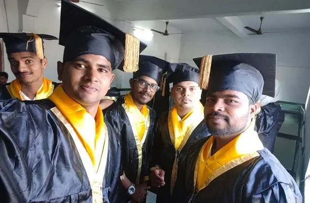 Students following discipline and professional code of conduct at Cheran College of Physiotherapy